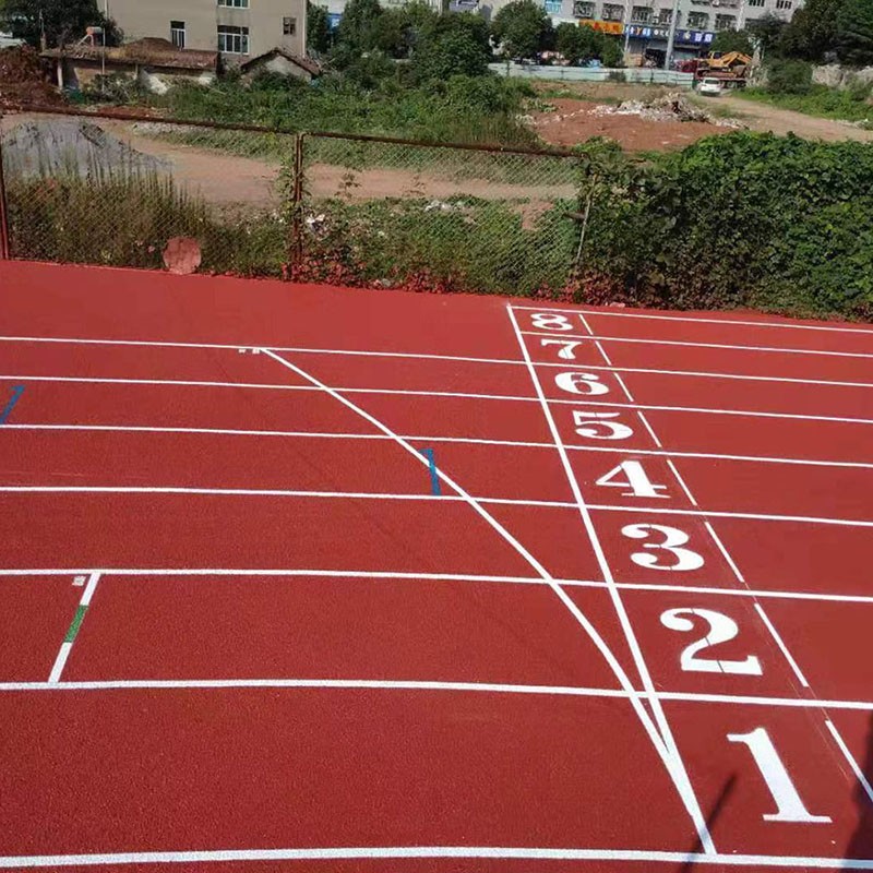公園300米塑膠跑道，標準的公園300米塑膠跑道造價