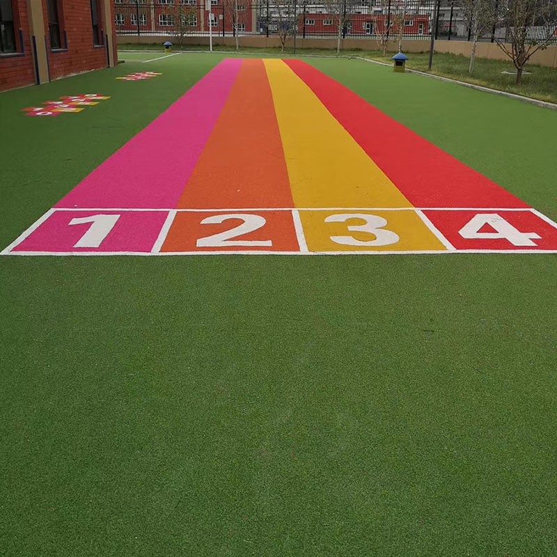 幼兒園塑膠跑道,幼兒園塑膠跑道施工工藝
