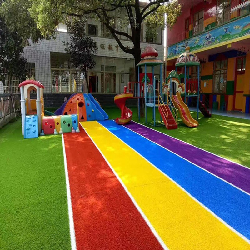 幼兒園塑膠跑道 幼兒園地面材料施工