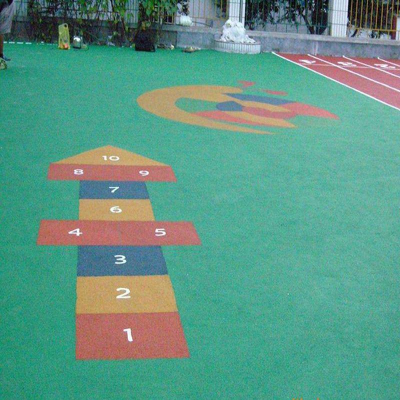 曲靖幼兒園塑膠地板 幼兒園epdm塑膠跑道