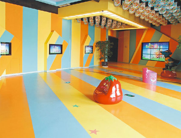 幼兒園PVC地板