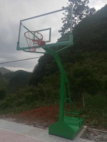 凹箱移動籃球架